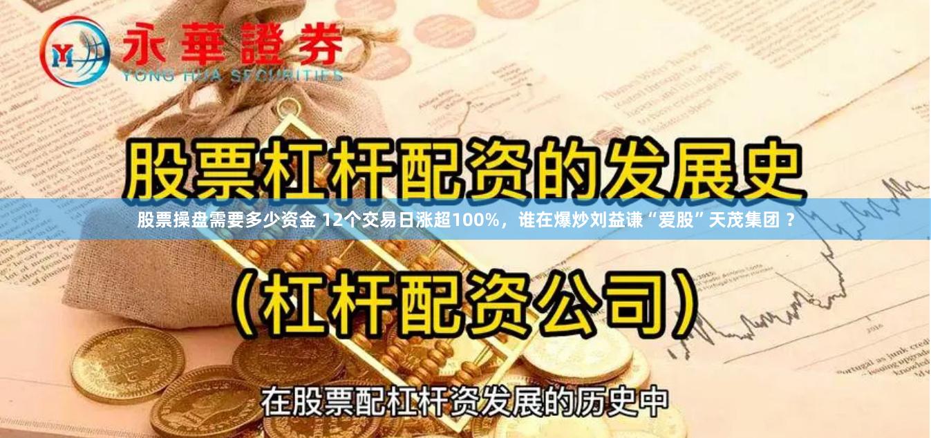 股票操盘需要多少资金 12个交易日涨超100%，谁在爆炒刘益谦“爱股”天茂集团 ？