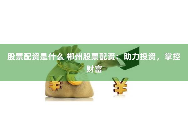 股票配资是什么 郴州股票配资：助力投资，掌控财富
